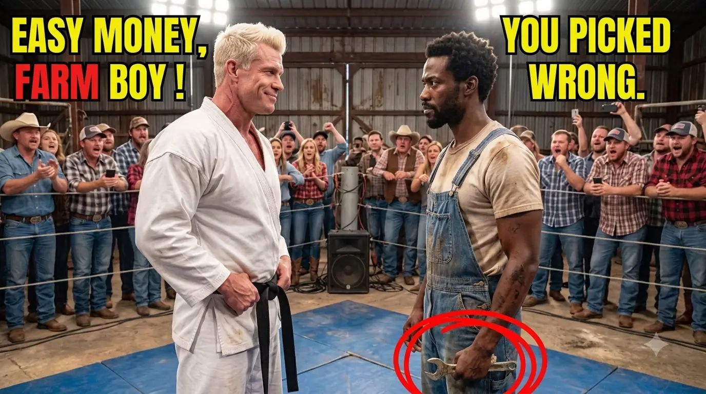 A Cocky Black Belt Challenged a Quiet Farmer—He Had No Idea He Was A NVS
