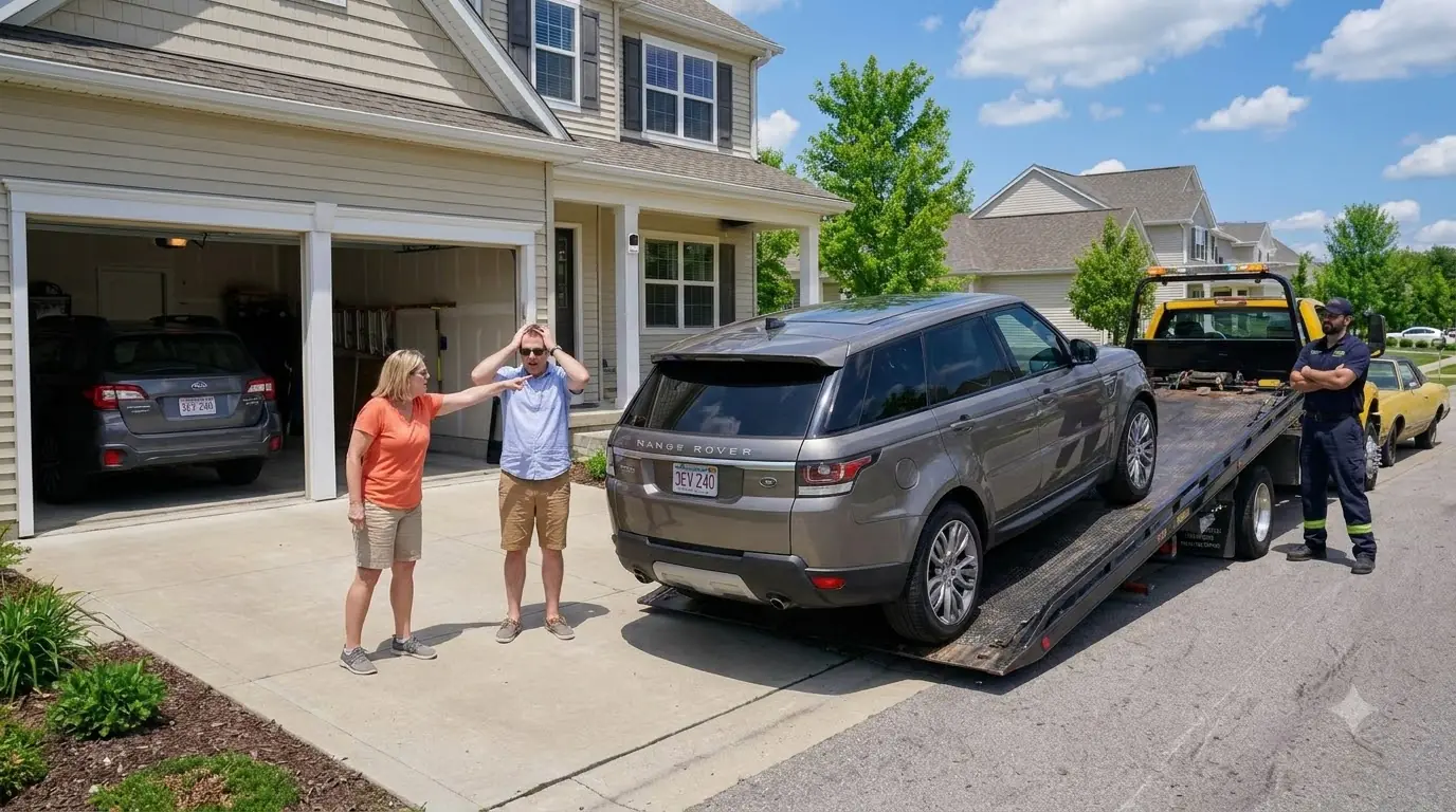 HOA Karen Towed My Car From My Driveway and Parked Hers in My Garage — She Said Her Car Was More Expensive Than Mine