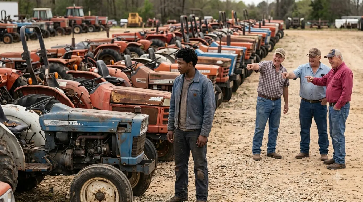 A Black Boy Bought 50 Broken Tractors for $2,000—They Laughed Until them into a fortune