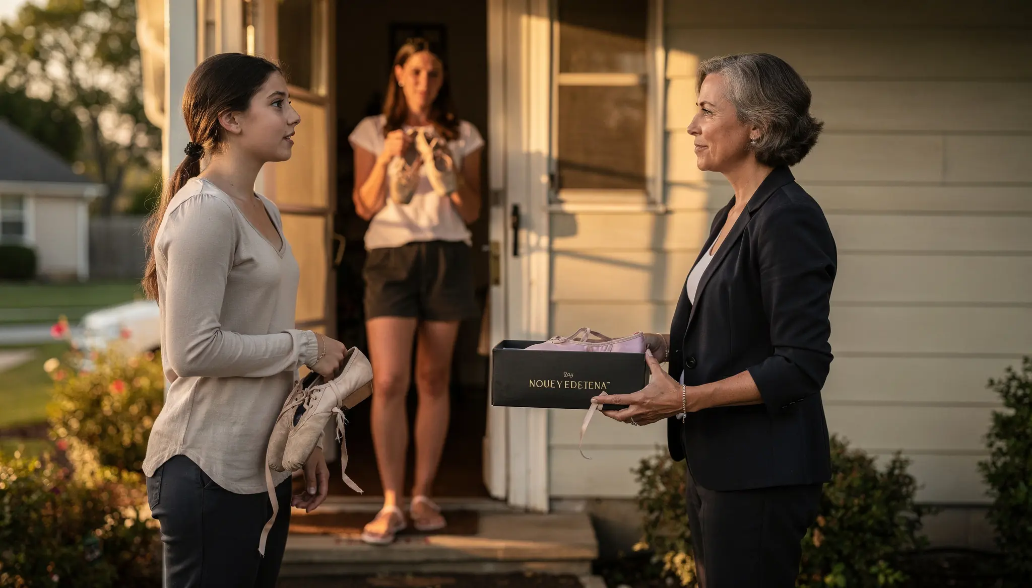 She Told the Girl Her Worn Shoes Were Too Shameful for the Audition — Then the Coach Showed Up At Her Door