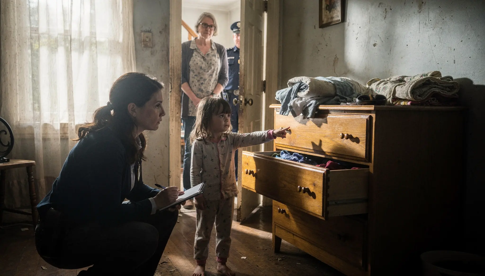 She Hid the Child's Mother in a Dresser Drawer and Called It Family — Then the Little Girl Pointed