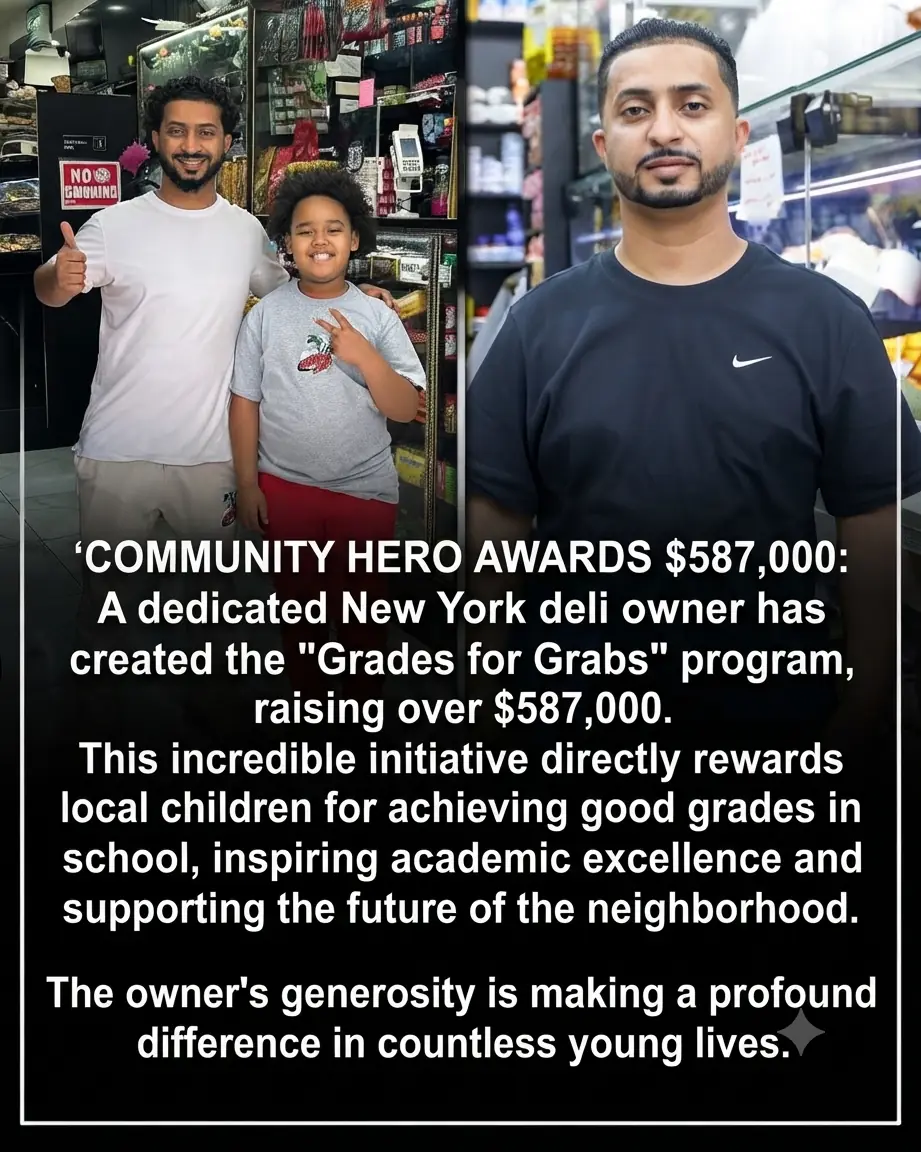 Staten Island Deli Owner Rewards Kids for Good Grades — What Started With One Student Has Raised Over $600,000