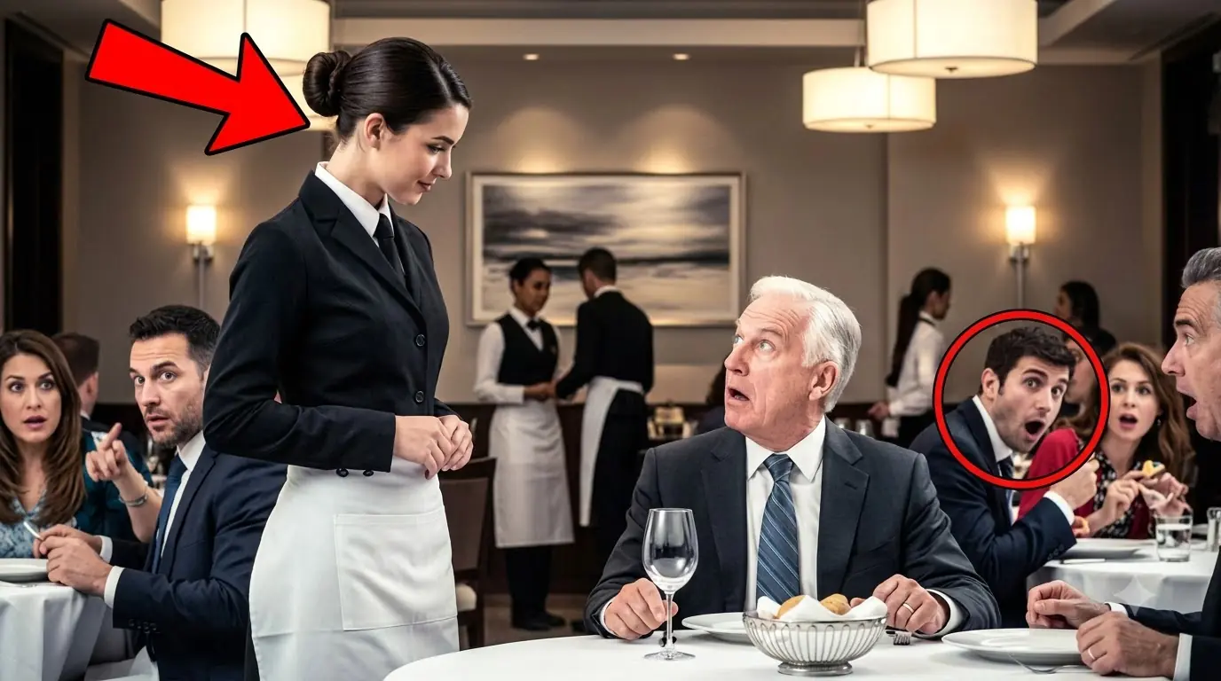 Billionaire Asked a Waitress a “Simple Question” — Her Answer Shocked Every Guest