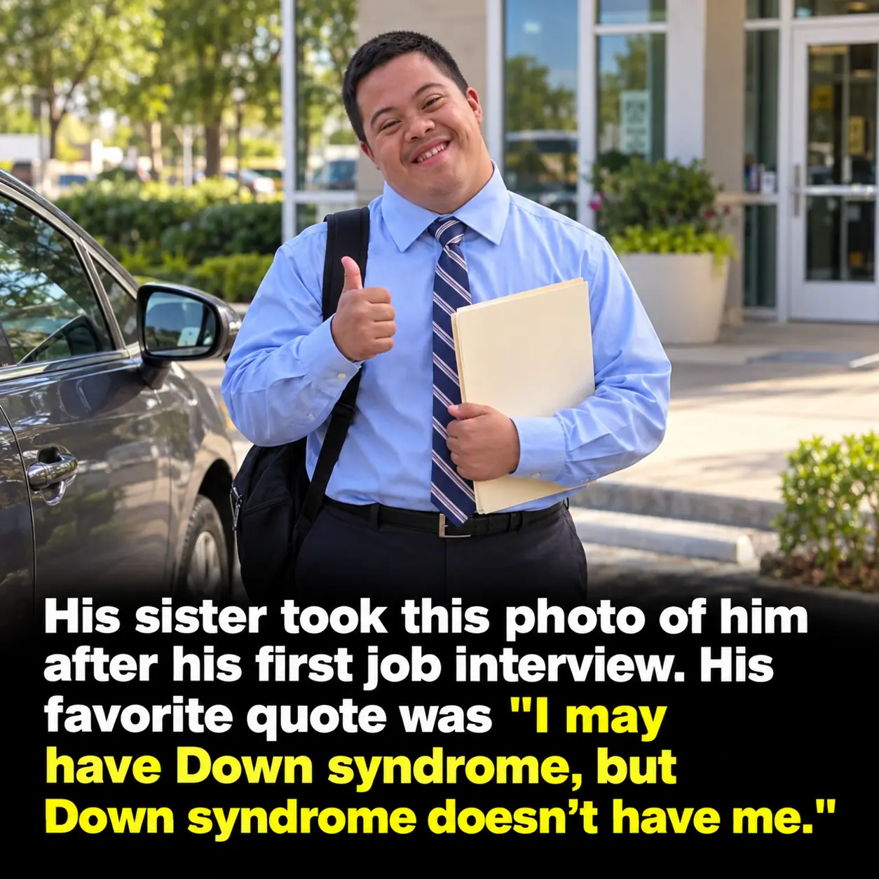 “I Have Down Syndrome, But It Doesn’t Have Me”: A Young Man’s Inspiring First Job Interview