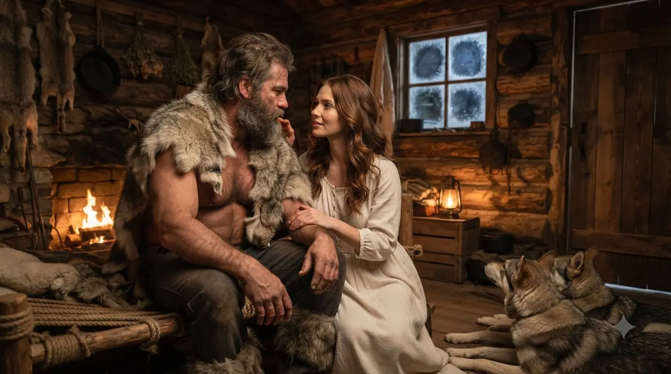 She Dared the Mountain Man to Stay Close — Then a Voice From Her Past Pounded on the Door