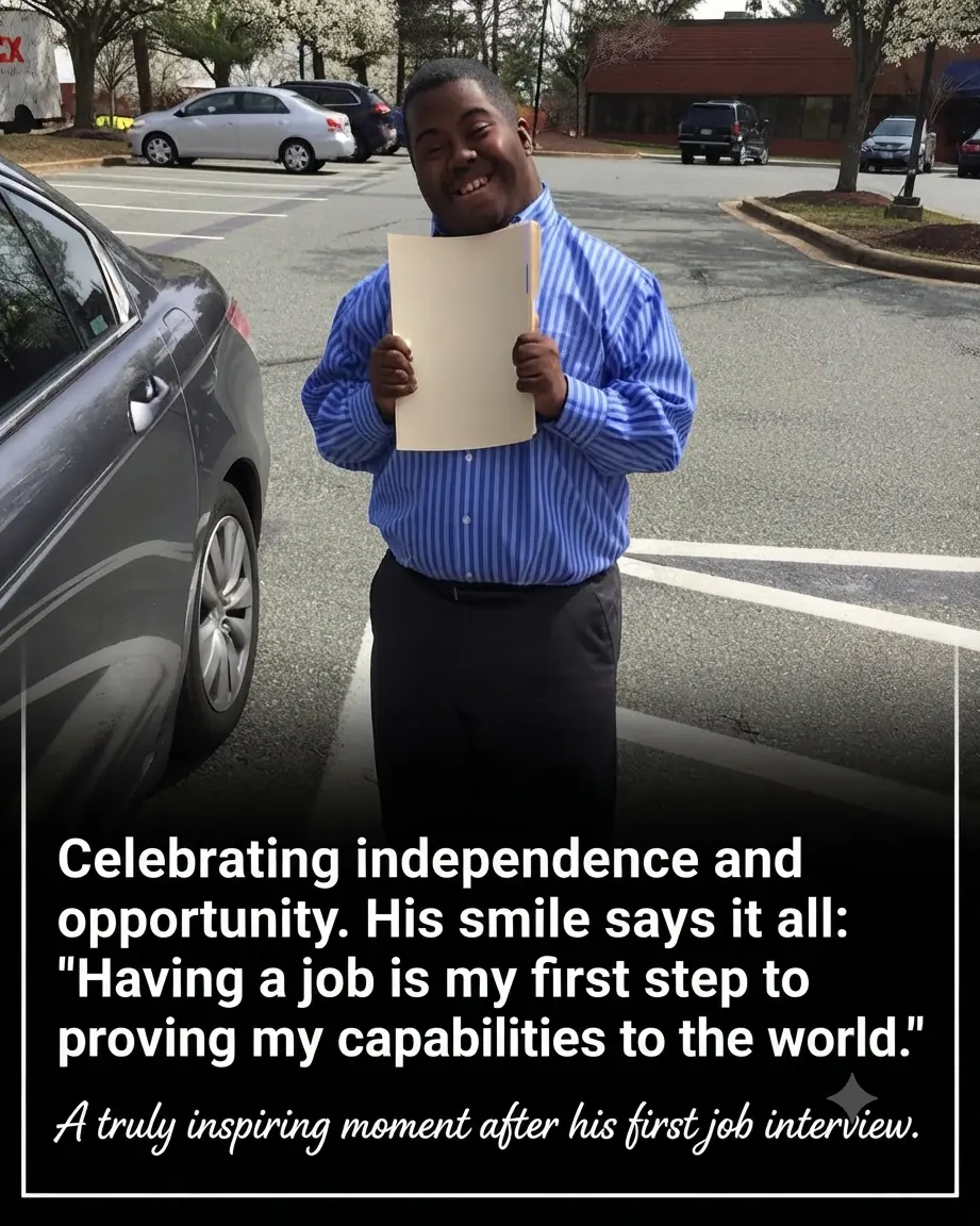 “I Have Downs, But Downs Don’t Have Me”: His First Job Interview Became a Powerful Message About Possibility