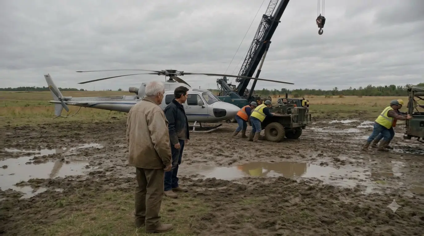 A Billionaire Forced the Farmer to Move His “Rust Bucket” — Then the Engineer Saw What It Was Holding Back