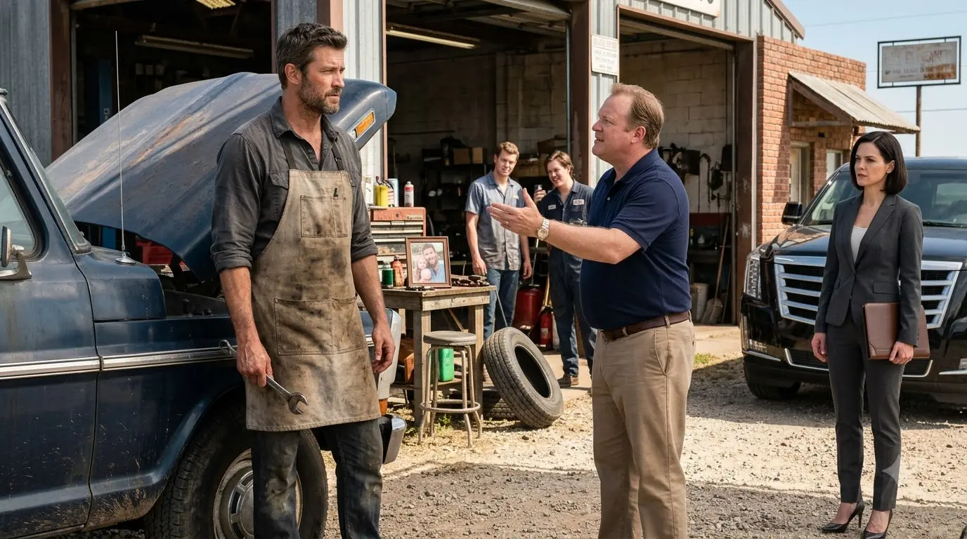 They Called Him a Junk Mechanic — Until A CEO Walked Into His Garage