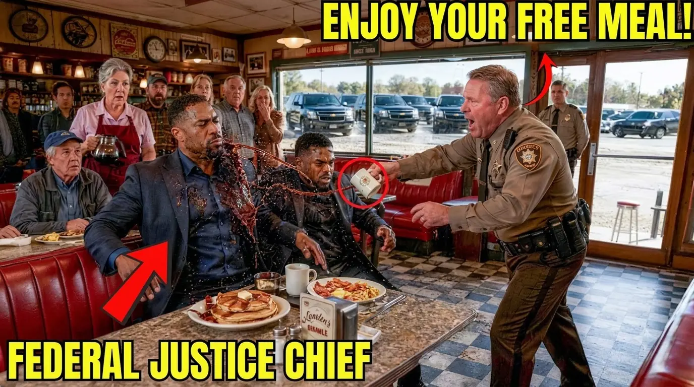 Corrupt Cop Orders Two Black Men Out of a Diner — 4 Min Later 6 Black SUVs Fill the Parking Lot