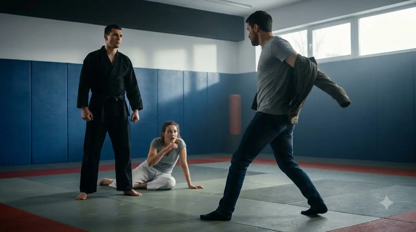 A Black Belt Pushed My Wife Too Far During Sparring — Then Her Husband Finally Stood Up