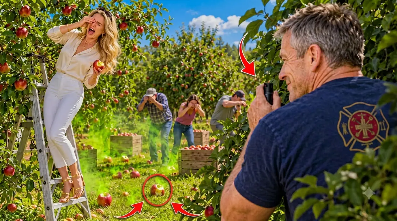 HOA Karen Kept Picking Fruit Off My Fence at Dawn — I Sprayed Them With Hot Sauce, She Screamed
