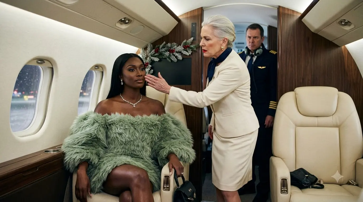 A CEO Woman Was Ordered Out of the Best Seat on Christmas Eve — The Flight Changed Before the Jet Ever Left the Ground