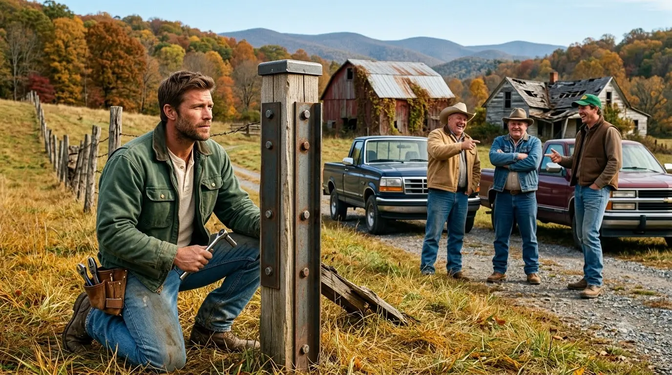 He Bought a Farm Everyone Had Given Up On — Then He Noticed One Part of the Fence Was Different