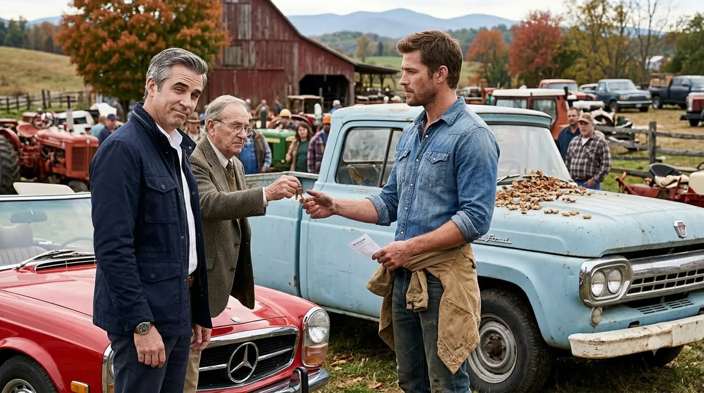 He Bought a Forgotten Farm Truck for $1,200 — The Ridge Had Been Waiting Decades for What Came With It
