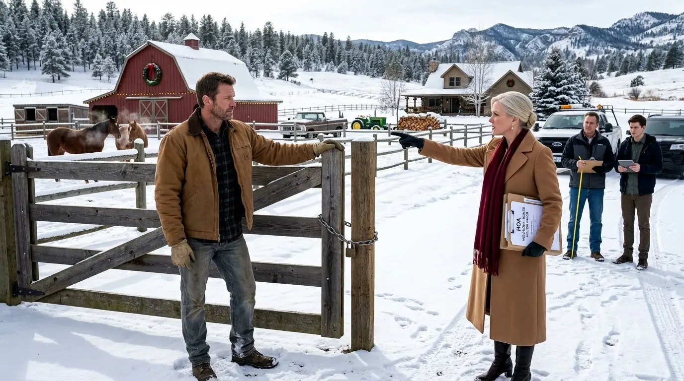 HOA Fined Me for My Farm at Christmas—So I Banned Them All From My Ranch
