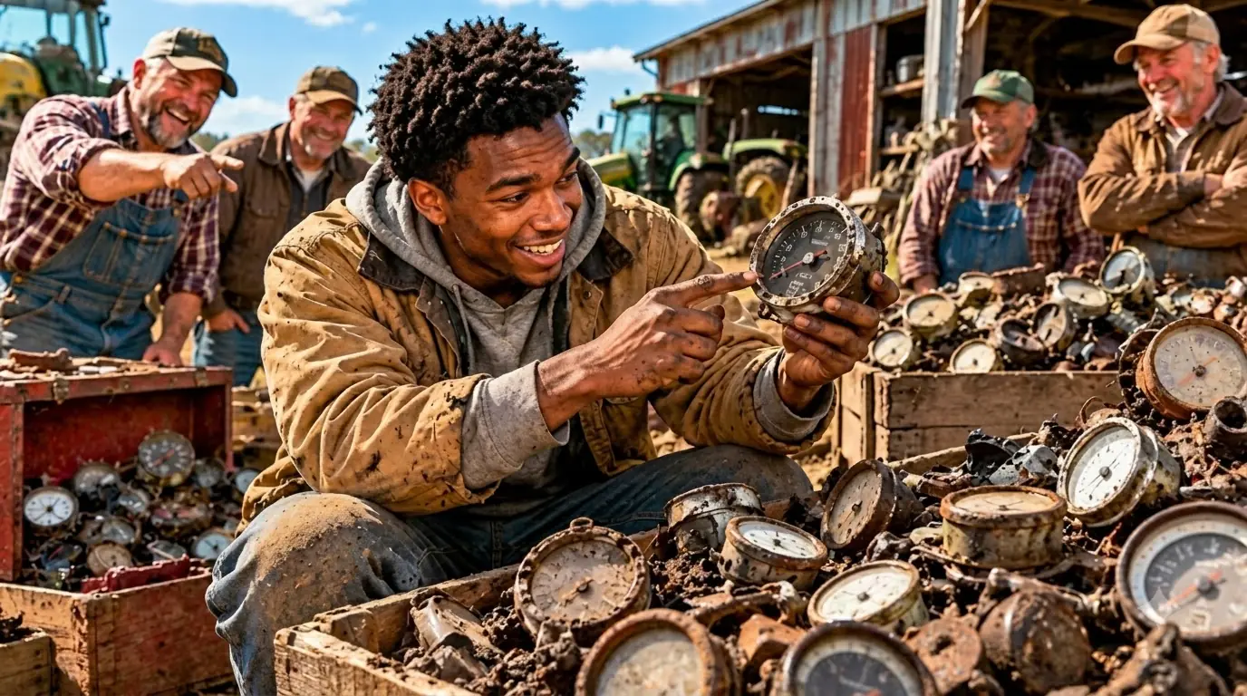 They Threw Out 140 Old Tractor Gauges — Until a Black Boy Found the Ones That Were Lying