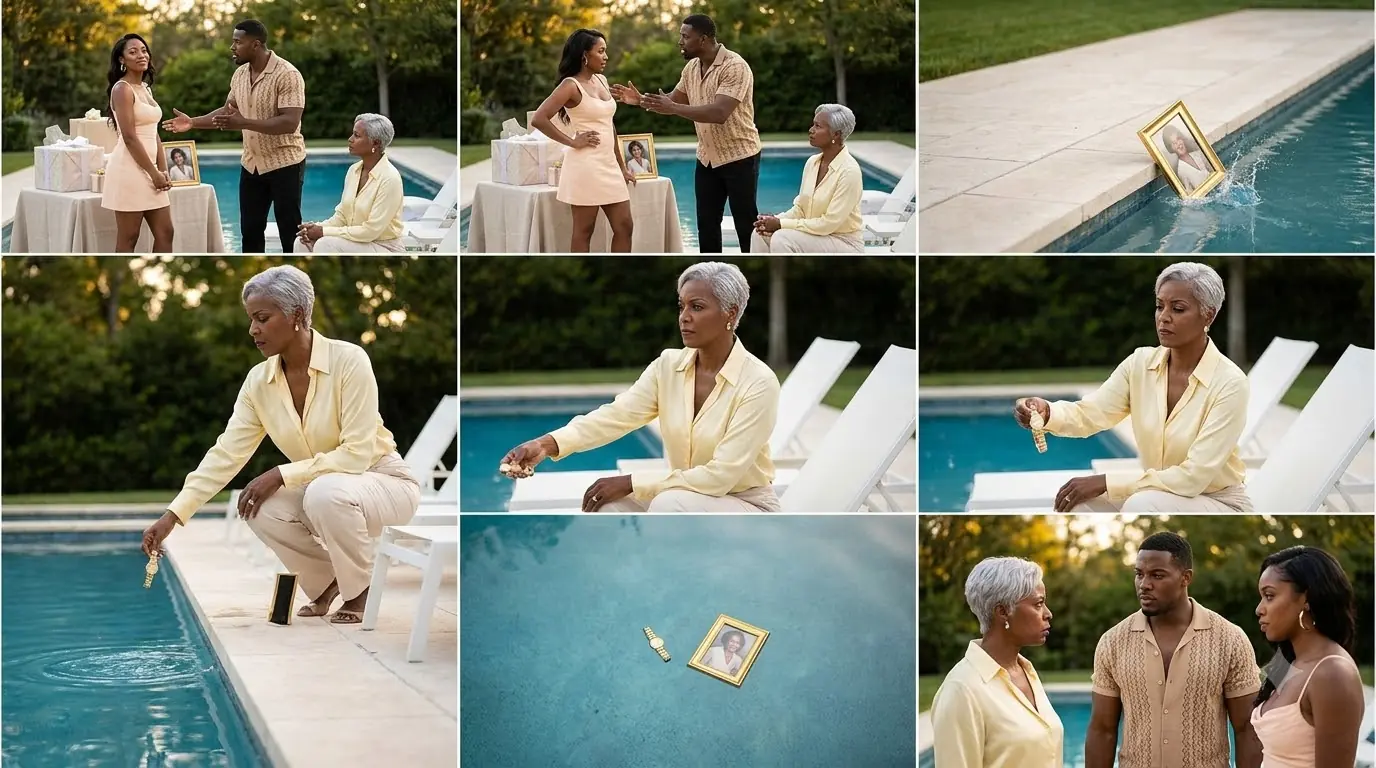 She Dropped an Eighteen-Hundred-Dollar Watch in the Pool at Her Own Birthday—Then Told Them to Get Their Shoes