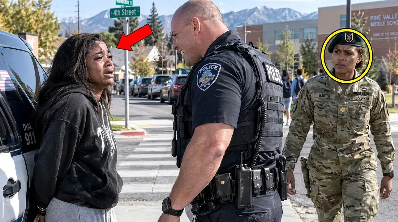 Cop Laughs at Black Girl for Saying Her Mom's in Special Forces—Until She Walks Onto The Scene