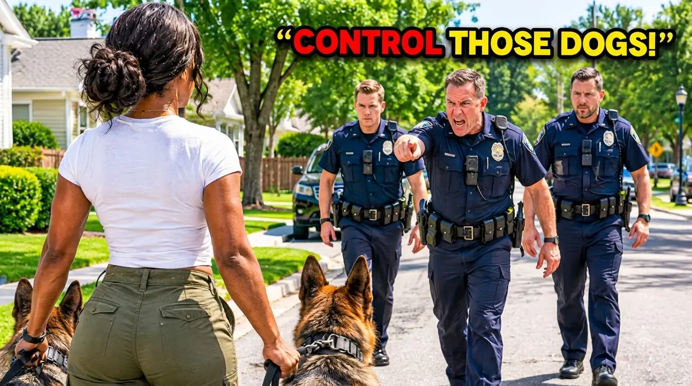 Chapter 2 Table Chapter 1 - 3 Cops Surrounded The Woman—Froze When Her Military K9s ...