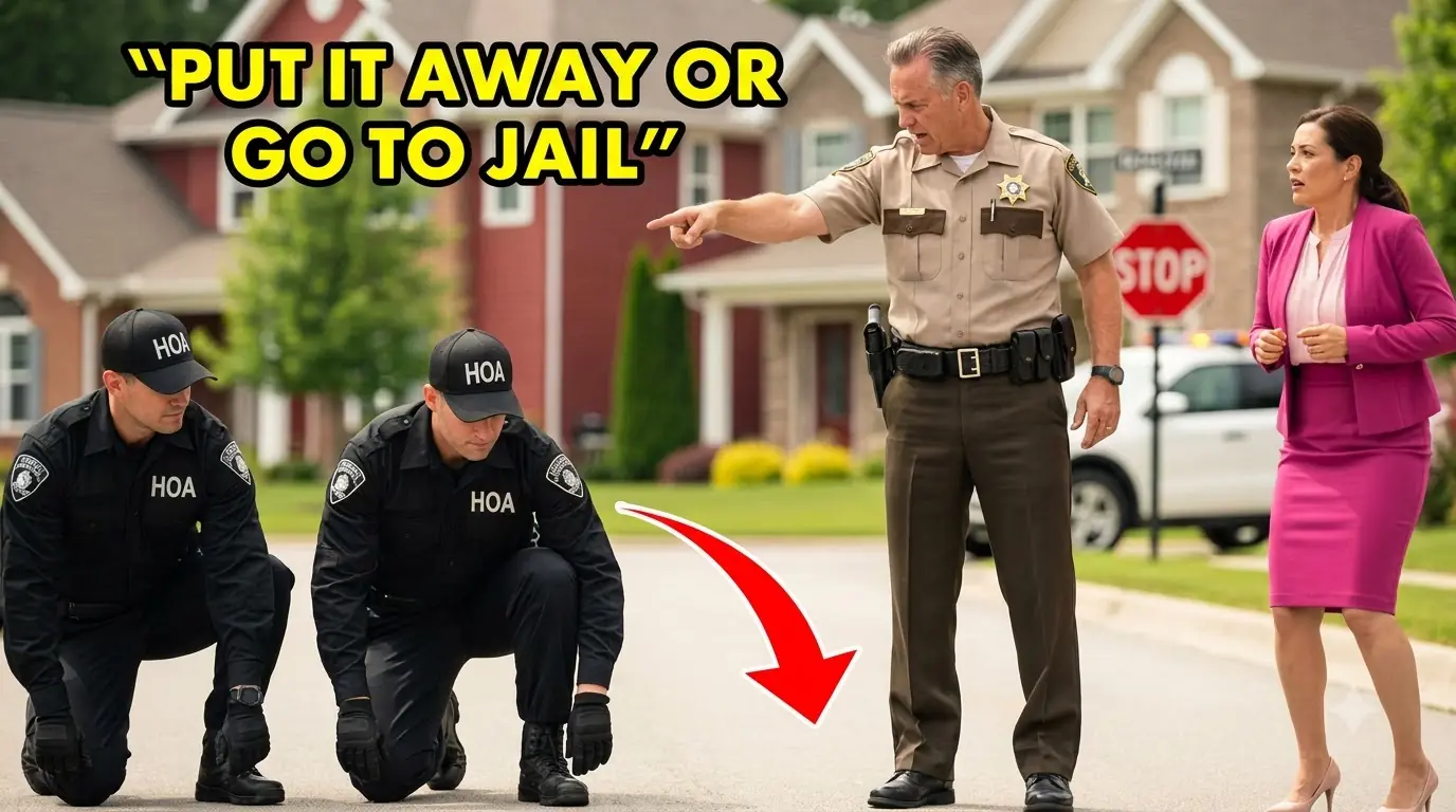 HOA Police Placed a Spike Strip on My Road — But They Had No Idea I’m the Sheriff! | EntitledPeople