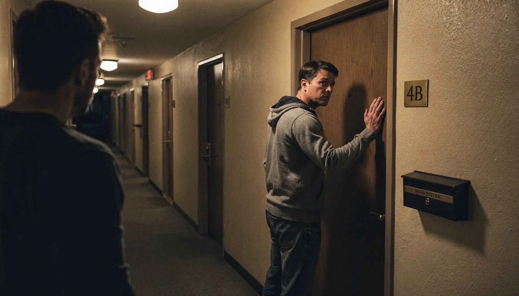 The Neighbor Asked If His Brother Had Left Already — Then He Said He Didn't Have One and Knocked on His Own Door