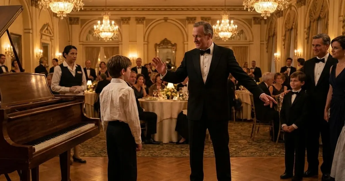 He Asked For One Chance At The Grand Piano—What Happened Next Silenced An Entire Ballroom