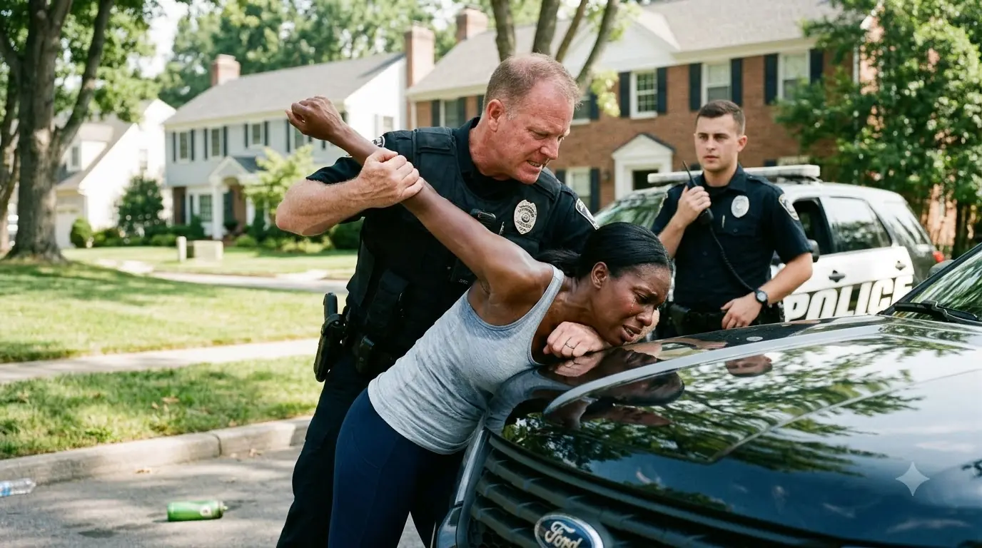 A Morning Jog Ended Against a Police Cruiser — Then One Radio Message Changed the Street