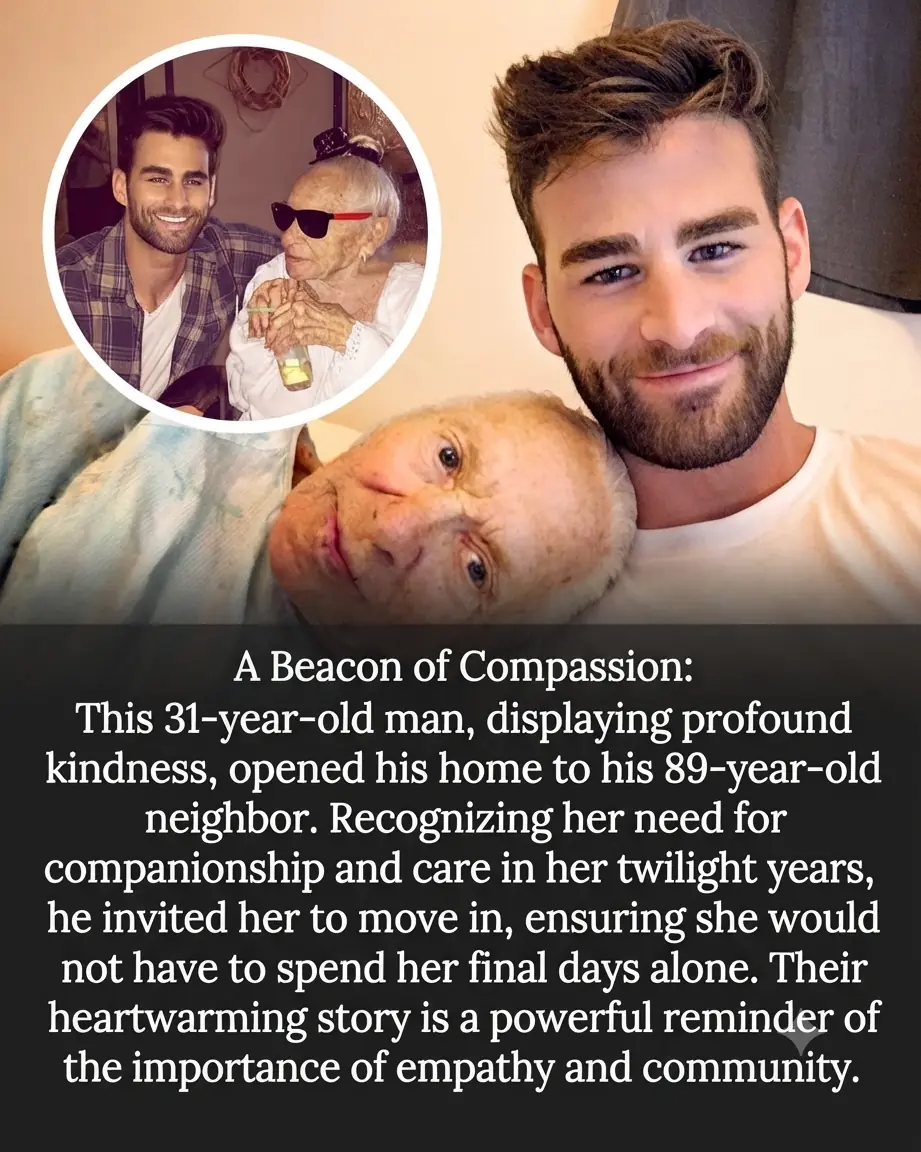 31-Year-Old Man Invites His 89-Year-Old Neighbor to Move In So She Wouldn’t Face Her Final Days Alone