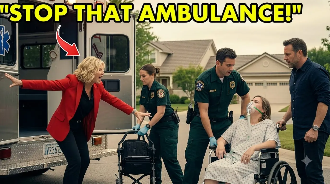 HOA Karen Tried To Stop My Disabled Wife’s Ambulance — She Cried When I Revealed Who I Am