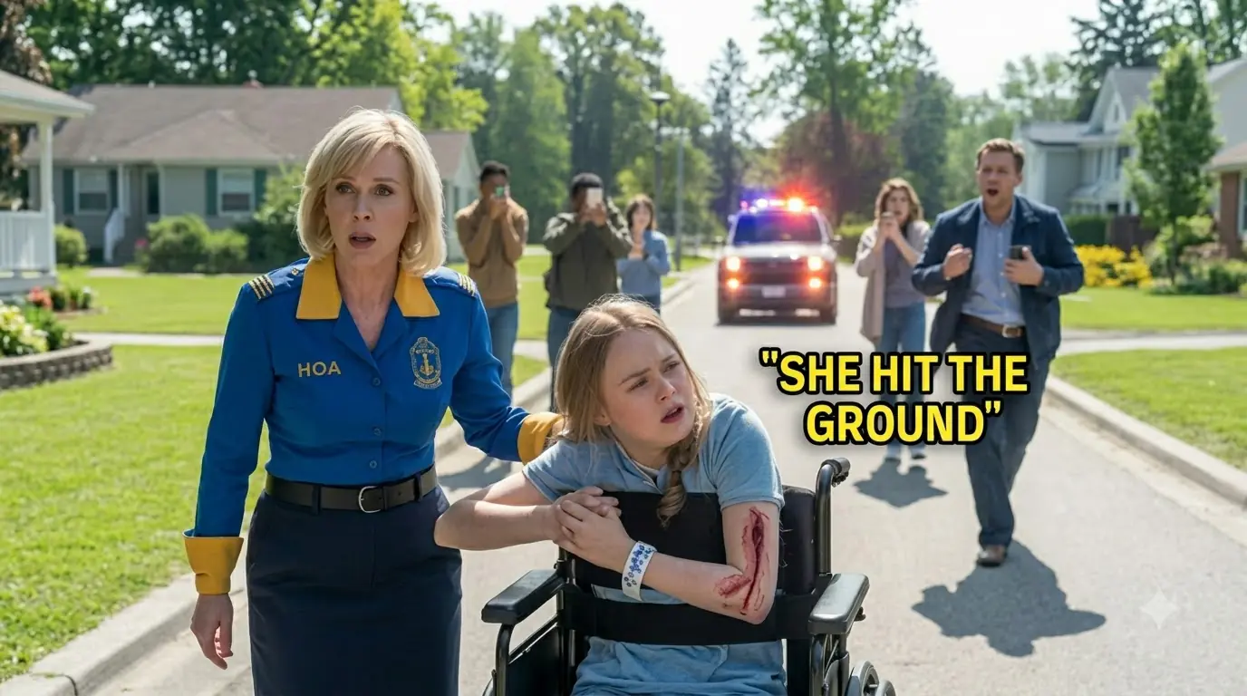 HOA Karen Blocked My Disabled Daughter’s Wheelchair — Seconds Later, Karma Hit HARD
