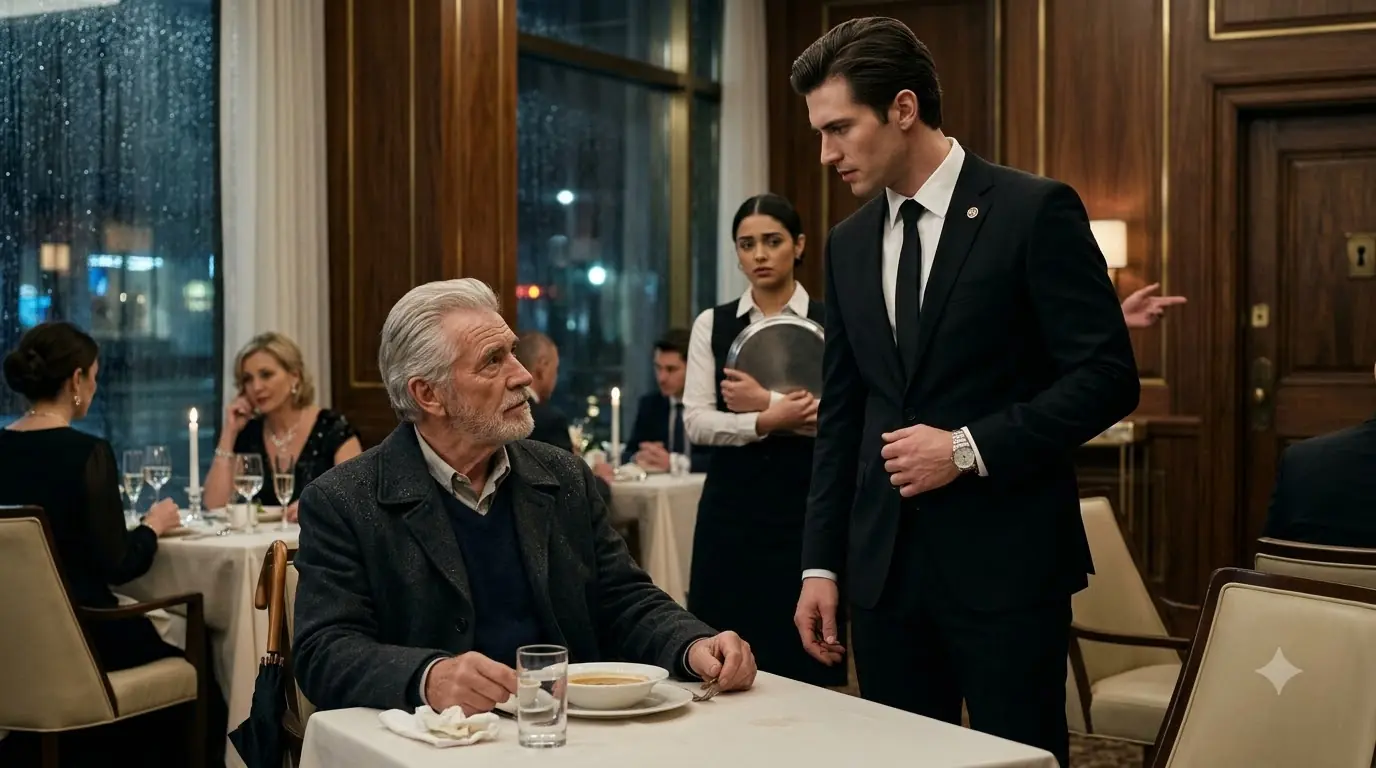 They Kicked This Old Man Out of His Own Restaurant — Then He Revealed Who He Was