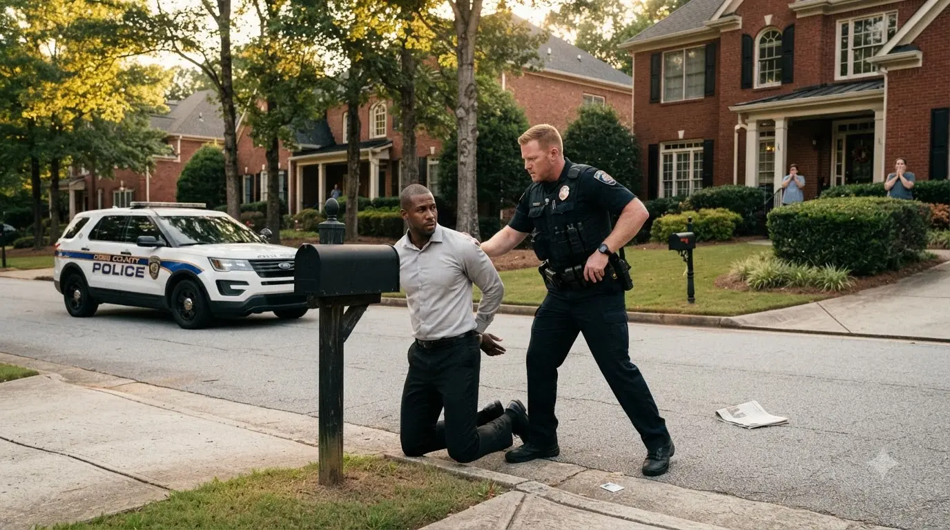 A Cop Forced a Homeowner to His Knees at His Own Mailbox — Then Twelve Police Commanders Walked Out of His House