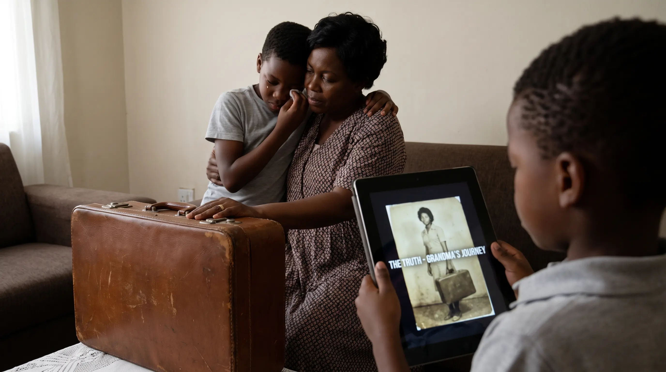 She Sent Her Crying Son Away With the Same Suitcase Her Mother Once Packed for Her — Then His Little Brother's Tablet Told Him the Truth