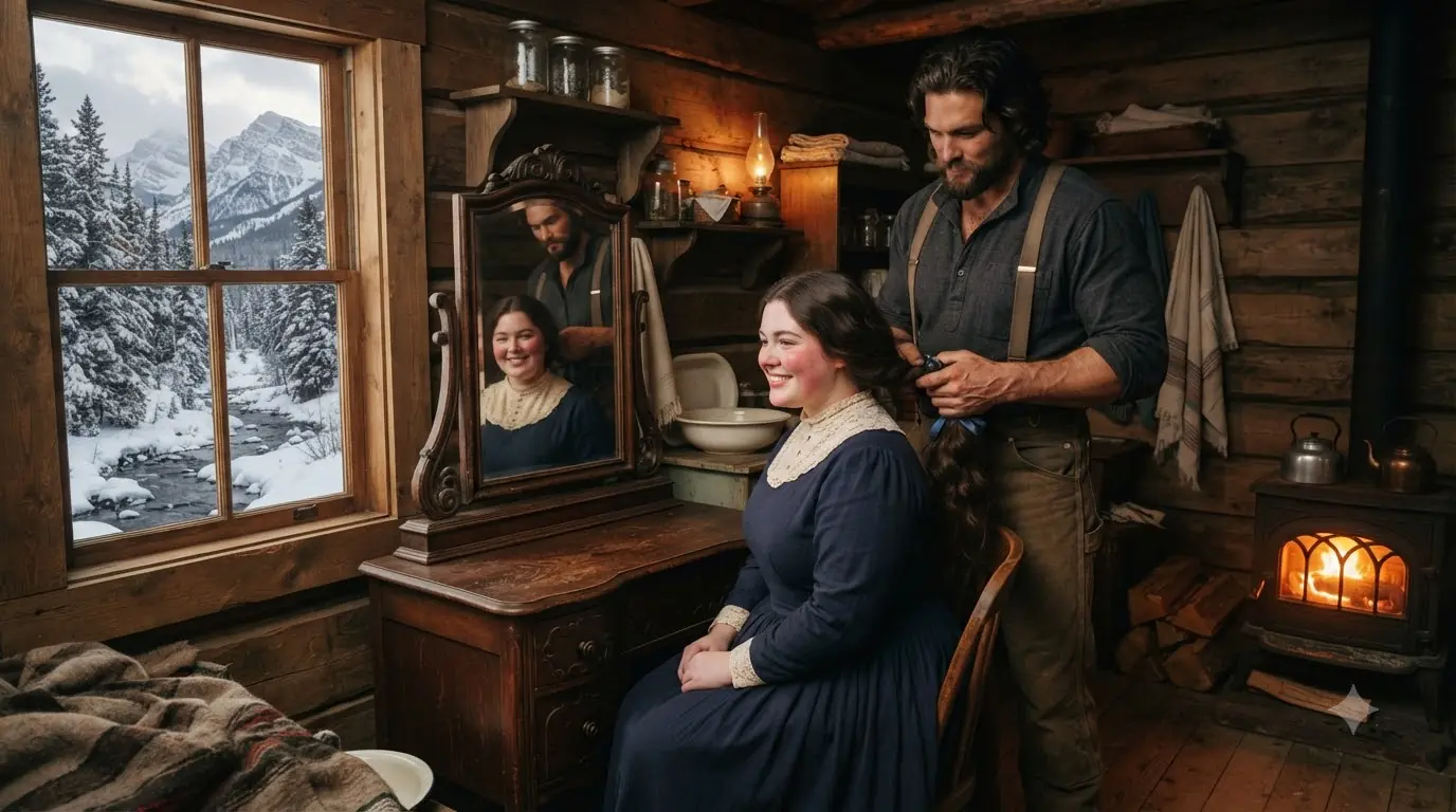 She Crossed 2,000 Miles to Marry a Mountain Man — Then He Stood Behind Her With a Ribbon