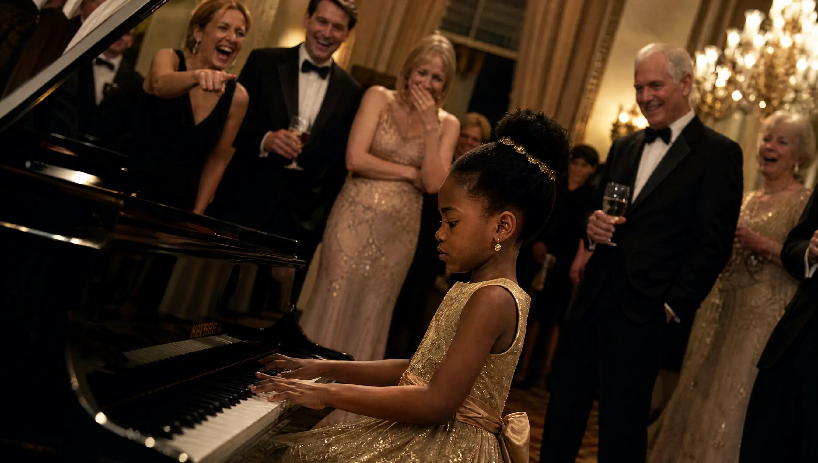 Little Girl's Piano Talent Was Mocked by Wealthy Guests — Then She Proved Them Wrong