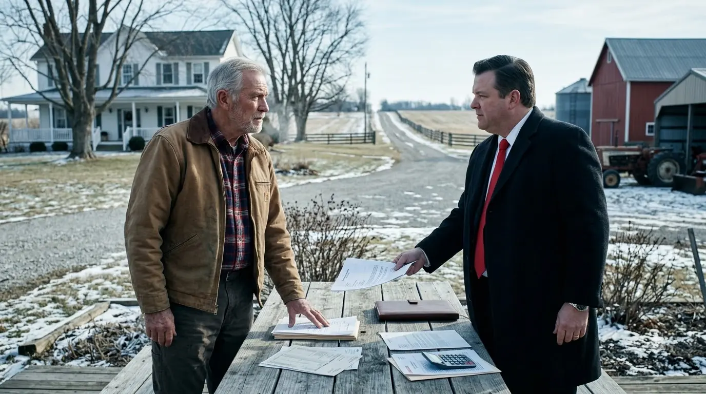 The Bank Gave Him 21 Days to Surrender His Farm — Then One $58 Charge Changed the Case
