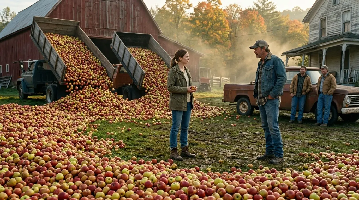 The Orchard Dumped Rotten Apples on Her Farm — She Built a Six-Figure Vinegar Business