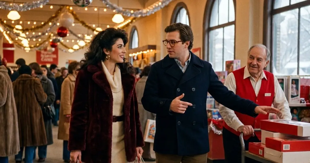She Grabbed the Last Doll in Chicago and Refused to Let Go — Then a Stranger in Tortoiseshell Glasses Changed Her Christmas Forever