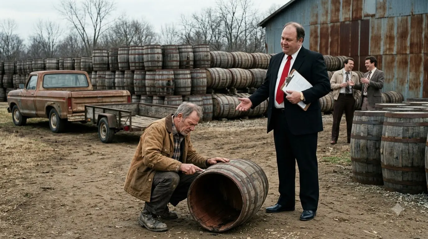 The Bank Sold Him 1,140 Worthless Whiskey Barrels for $750 — 11 Years Later, They Wanted Them Back