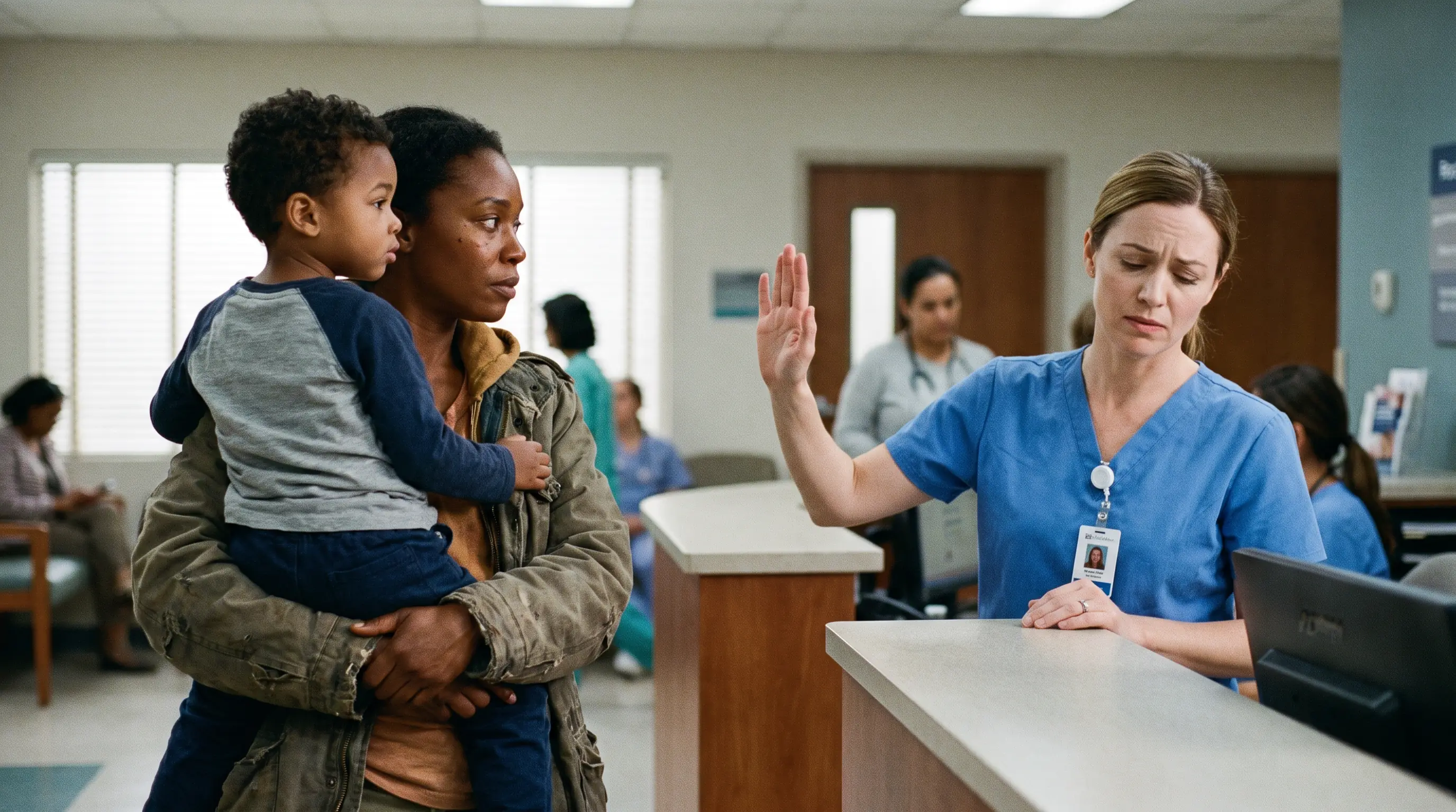 She Told a Mother to Take a Number While Her Son Gasped for Air — Then the Waiting Room Named What It Saw