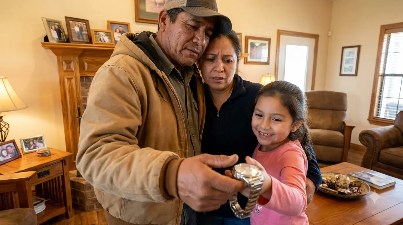 A Silver Watch Was Waiting After Sixty-Eight Days Offshore — His Daughter Knew Exactly Who Had Left It