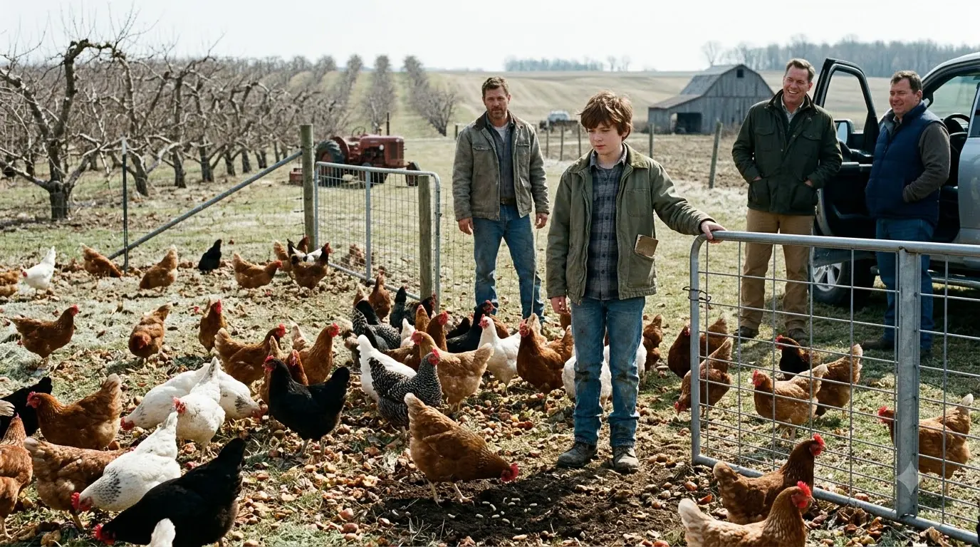 He Released 200 Unwanted Hens Into a Failing Orchard — Three Months Later, the Numbers Changed Everything