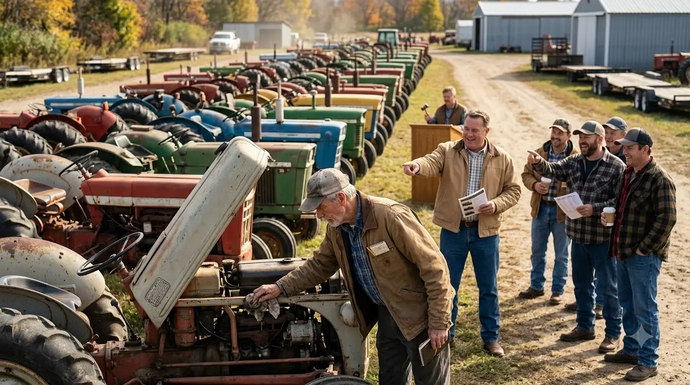 A Old Man Bought 60 Broken Tractors for $1000 — They Laughed Until He Turned Them into a Fortune