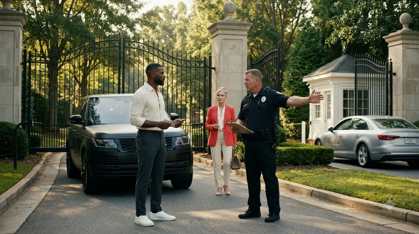 Guards Blocked a CEO from His Own Mansion — One Phone Call Later, They Were Fired