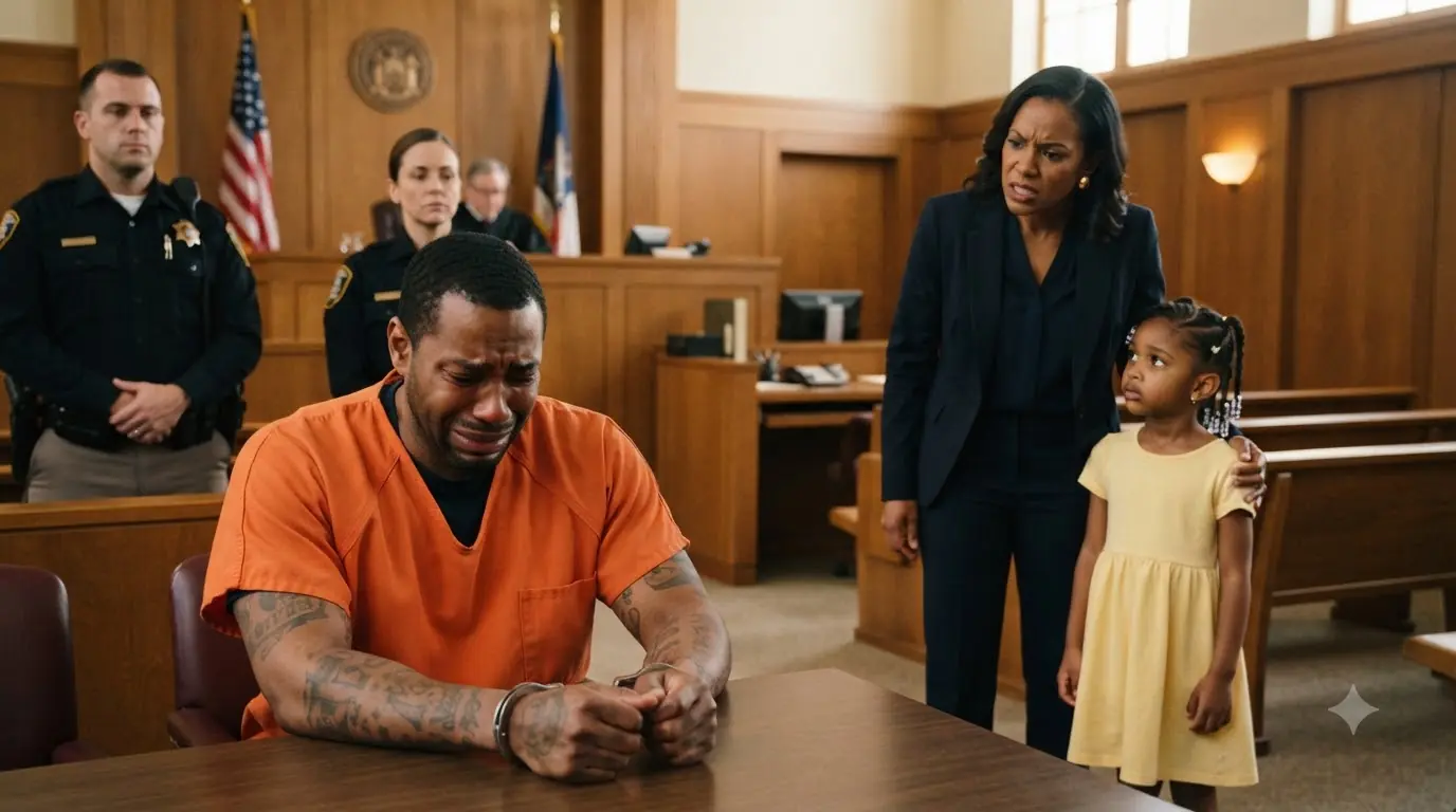 His Ex Called Him a Monster Before the Judge — Then Their Five-Year-Old Daughter Walked Across the Courtroom