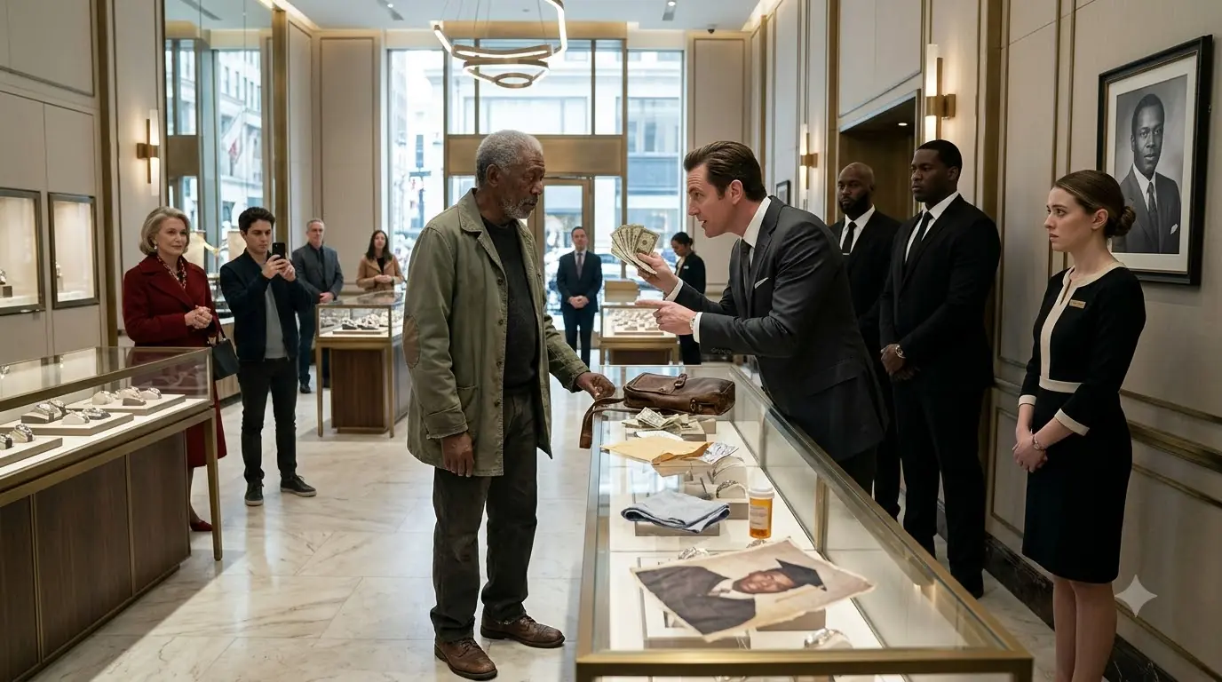 Manager Laughs at an Elderly Man's Worn Coat in Luxury Store — Until the Owner Calls Him