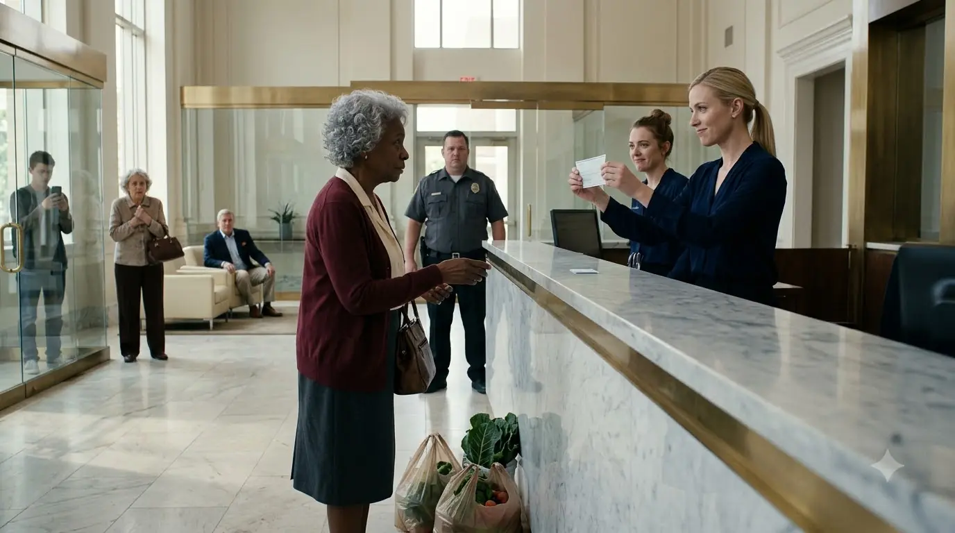 Teller Ripped Up a Woman's Check — Then Looked Up and Saw Her Son on the Bank's Billboard