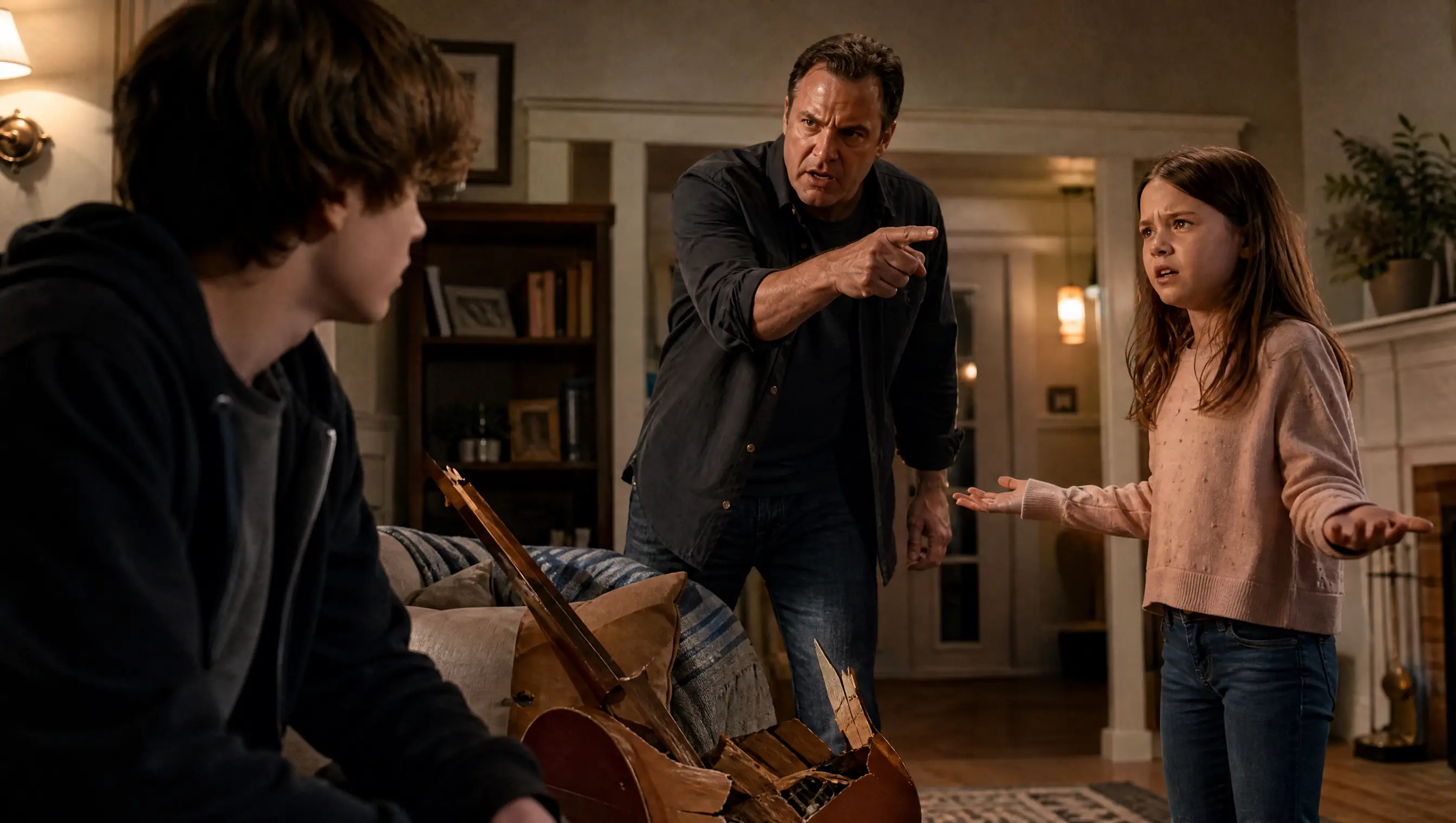 His Sister Destroyed His Guitar Then Played Innocent — Then His Father Walked In