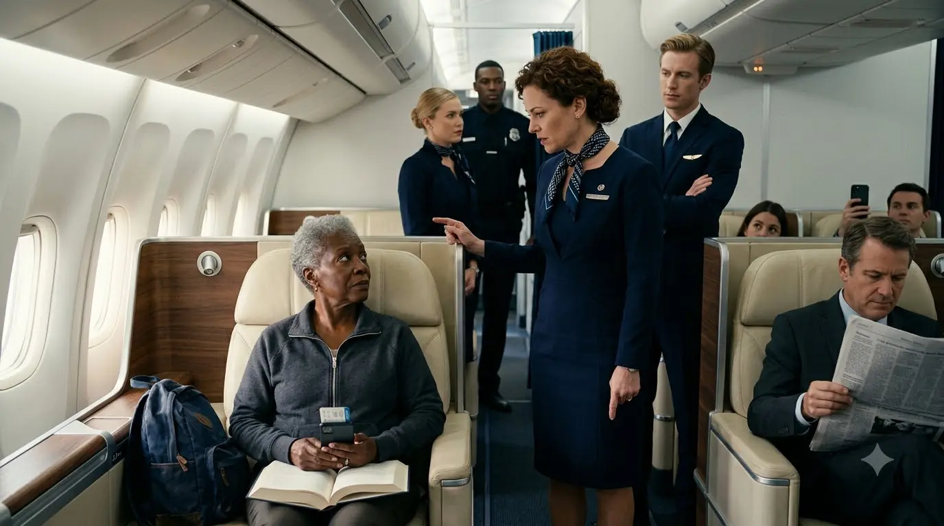 A CEO’s Mom Kicked Out of First Class — She Immediately Fired the Entire Crew