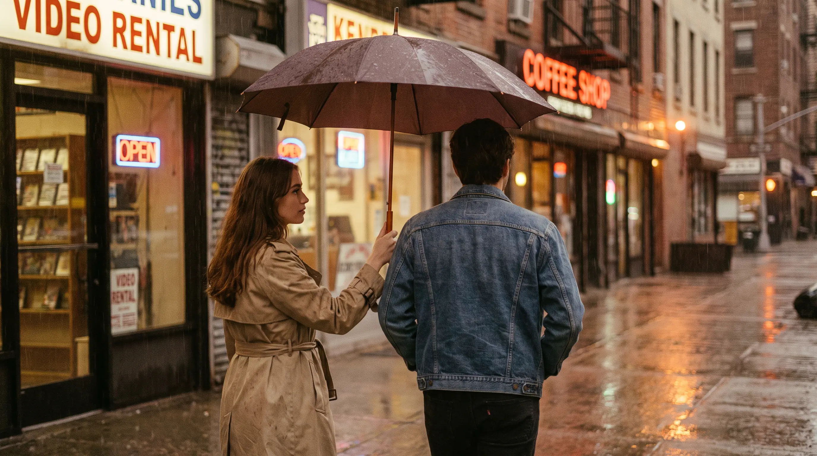 She Held Her Umbrella Over the Husband Who Had Already Decided to Leave — Then He Asked Her to Keep the Life She Had Not Told Him She Won